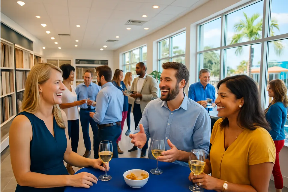 Outdoor editorial photograph for Business After Hours - November 10, 2026 - Flooring America of Bradenton