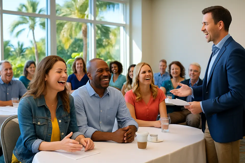 Outdoor editorial photograph for Chamber 101 Member Orientation - February 18, 2027