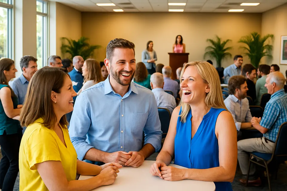 Outdoor editorial photograph for Chamber 101 Member Orientation - August 19, 2027