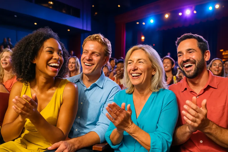 Outdoor editorial photograph for The Audience