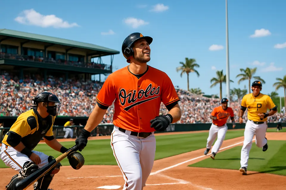 Outdoor editorial photograph for Pittsburgh Pirates at Baltimore Orioles