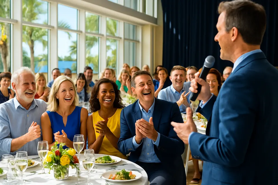 Outdoor editorial photograph for 106th Annual Chamber Meeting
