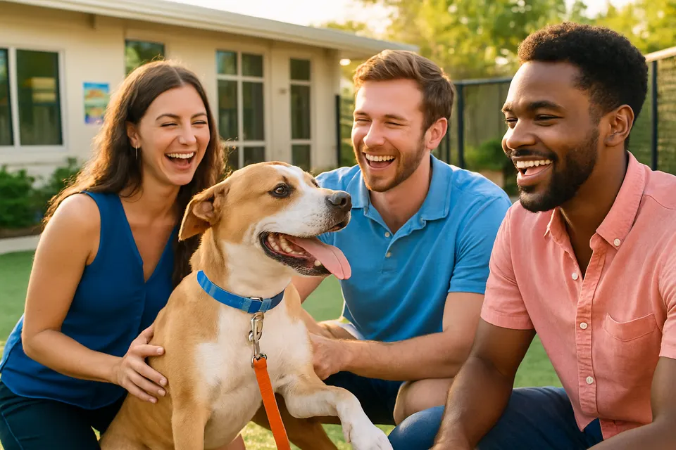 Outdoor editorial photograph for YPG After Hours at Humane Society of Sarasota County