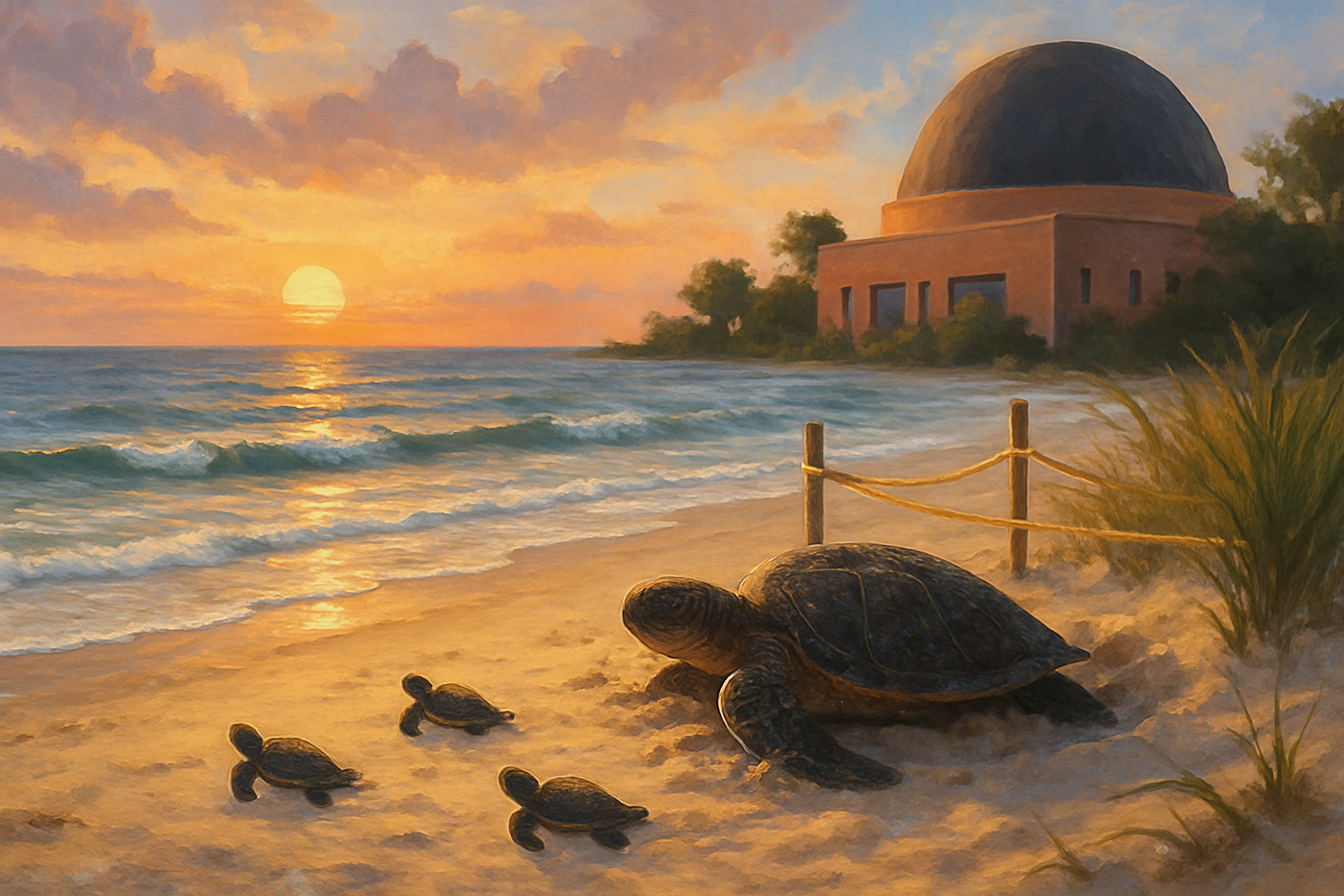 Event image for think + drink presents From Nest to Sea: Protecting Anna Maria Island’s Sea Turtles