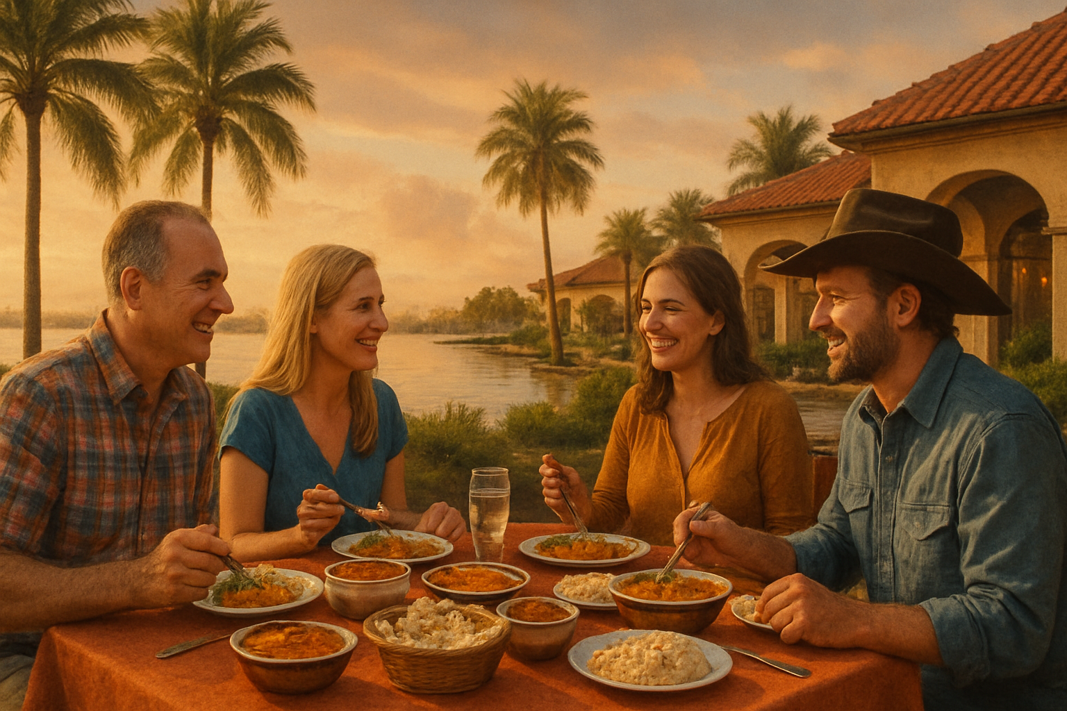 Editorial illustration for September Lunch with Ranchers at Tandoor Indian Cuisine