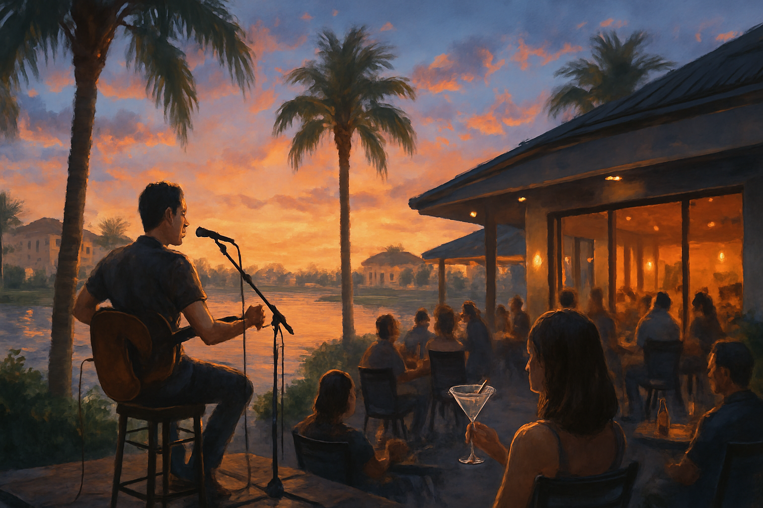 Event image for Live Music & Martinis at The Lounge by Good Liquid